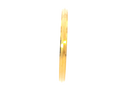 22K Yellow Gold Classic Bangle – 3.4mm Width