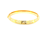 22K Yellow Gold Open Bracelet – 43.5g