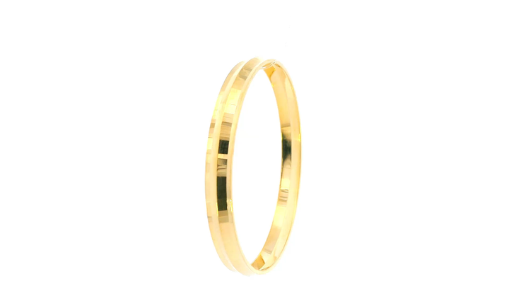 22K Yellow Gold Baby Kara (Bangle)