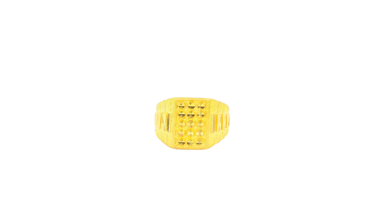 22K Yellow Gold Classic Polished Ring