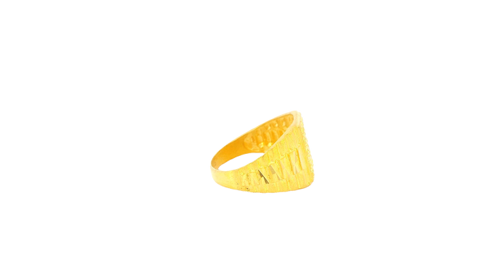 22K Yellow Gold Classic Polished Ring