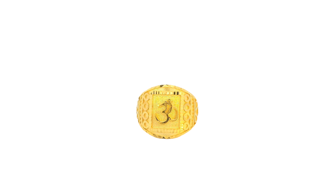 22K Yellow Gold Elegant Polished Ring