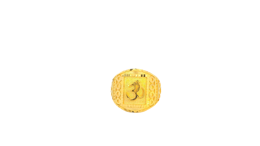22K Yellow Gold Elegant Polished Ring