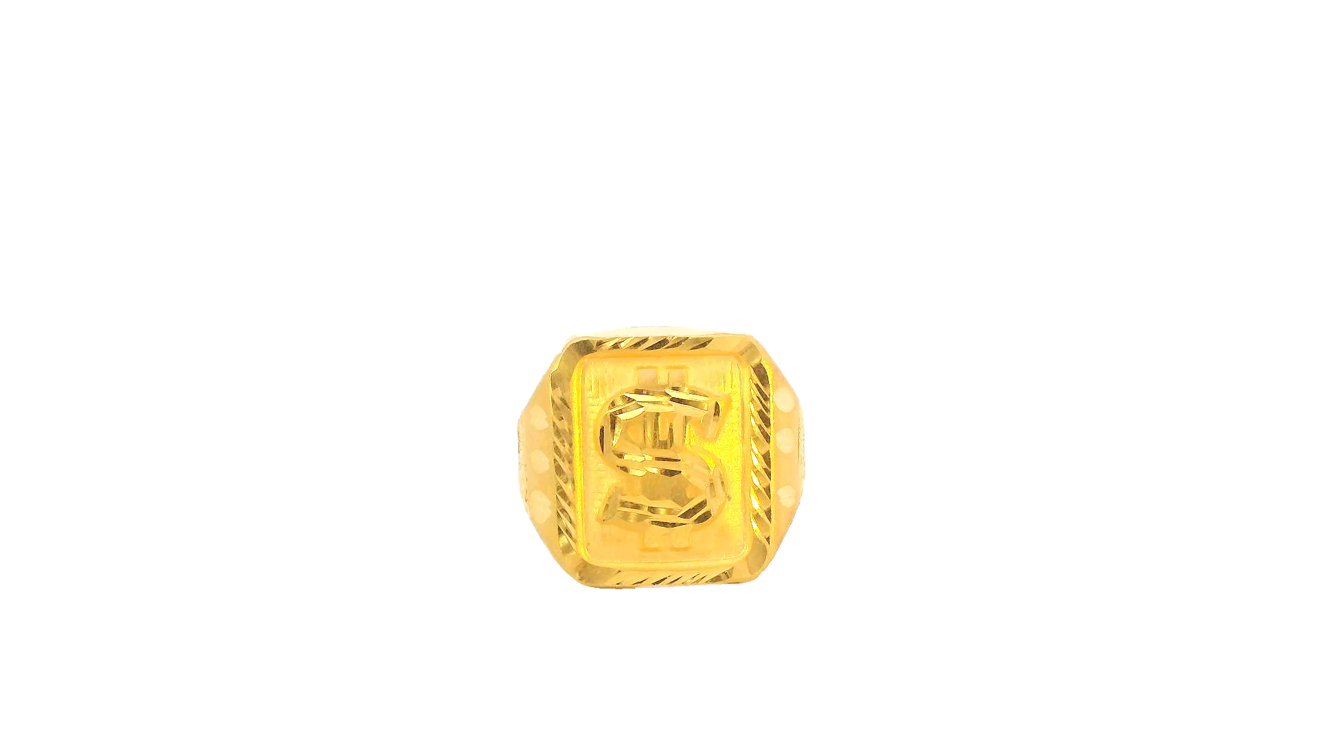 22K Yellow Gold Classic Polished Ring