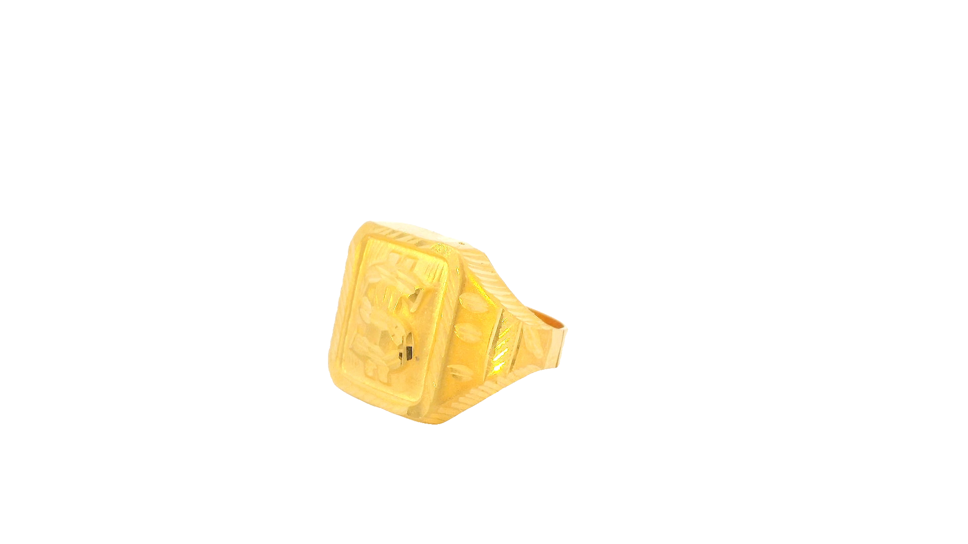 22K Yellow Gold Classic Polished Ring