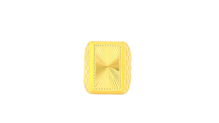 22K Yellow Gold Bold Polished Ring