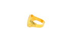 22K Yellow Gold Sleek Polished Ring
