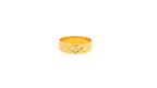 22K Yellow Gold Polished Ring
