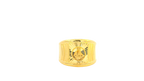 22K Yellow Gold Polished Ring