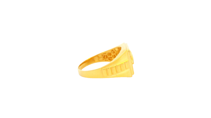 22K Yellow Gold Polished Ring
