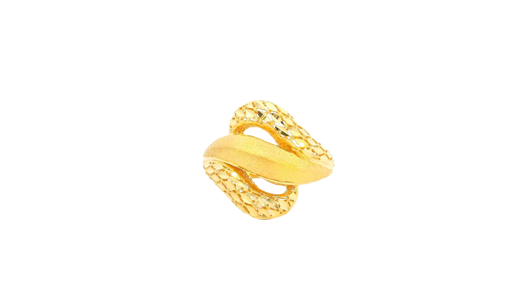 22K Yellow Gold Polished Ring