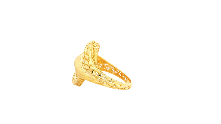22K Yellow Gold Polished Ring