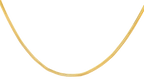 22K Yellow Gold Sleek Chain with Lobster Lock