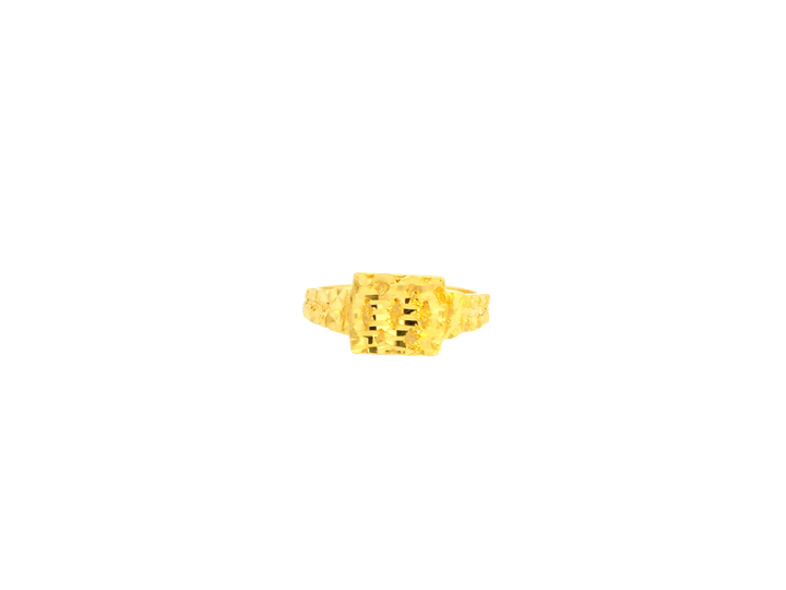 22K Yellow Gold Polished Ring