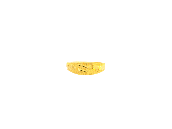 22K Yellow Gold Polished Ring