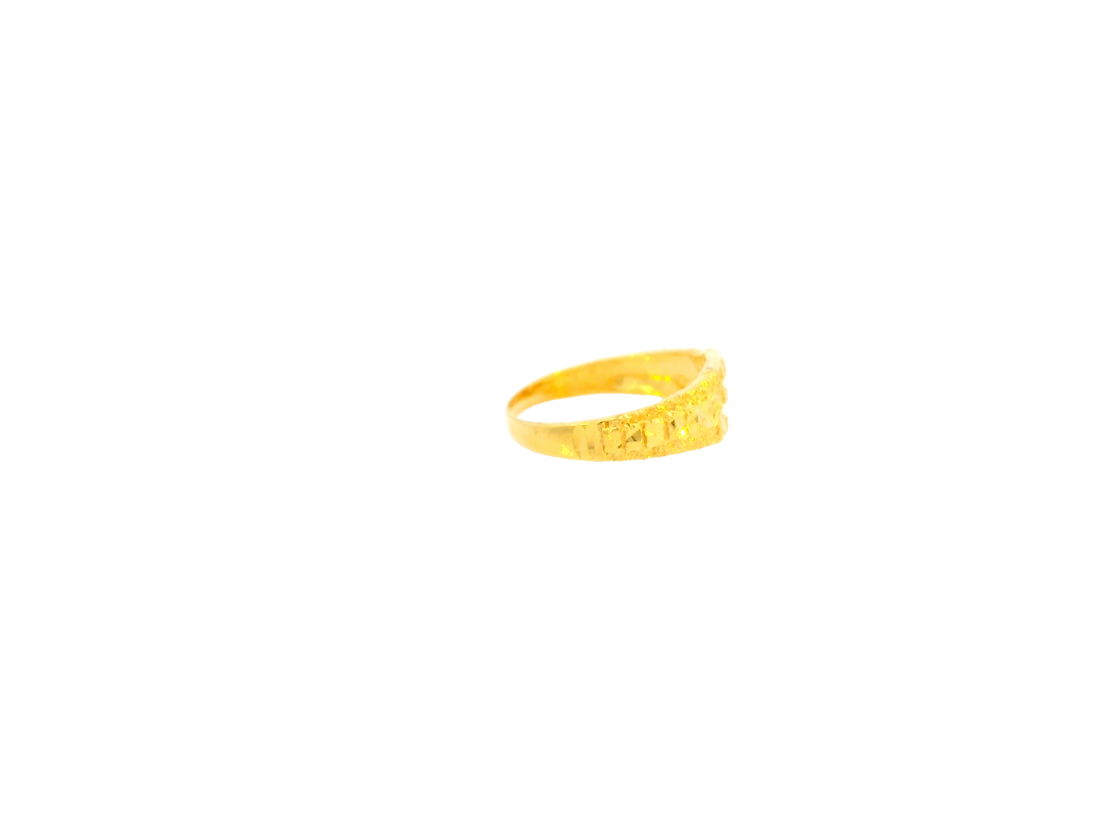22K Yellow Gold Polished Ring