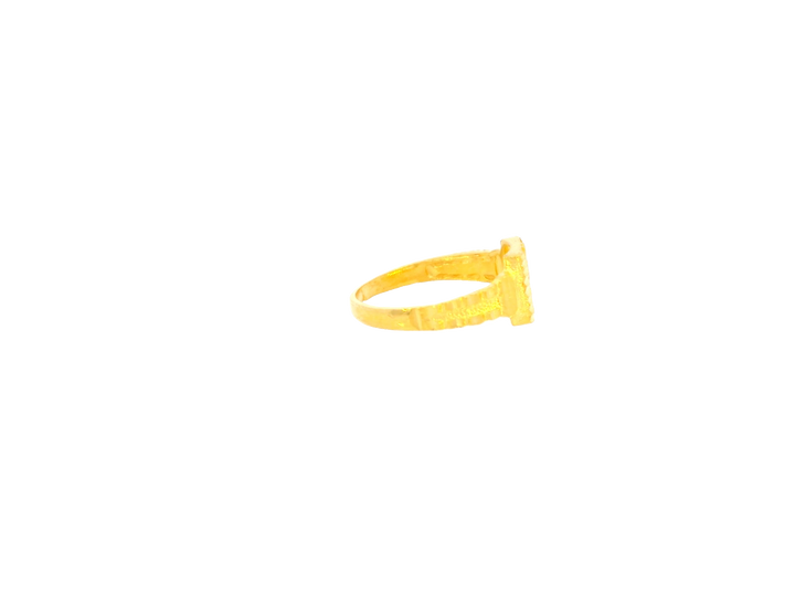 22K Yellow Gold Polished Ring