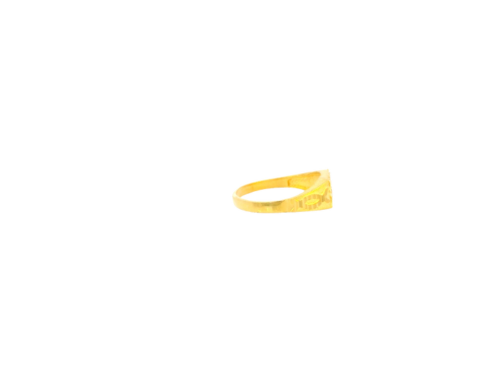 22K Yellow Gold Polished Ring