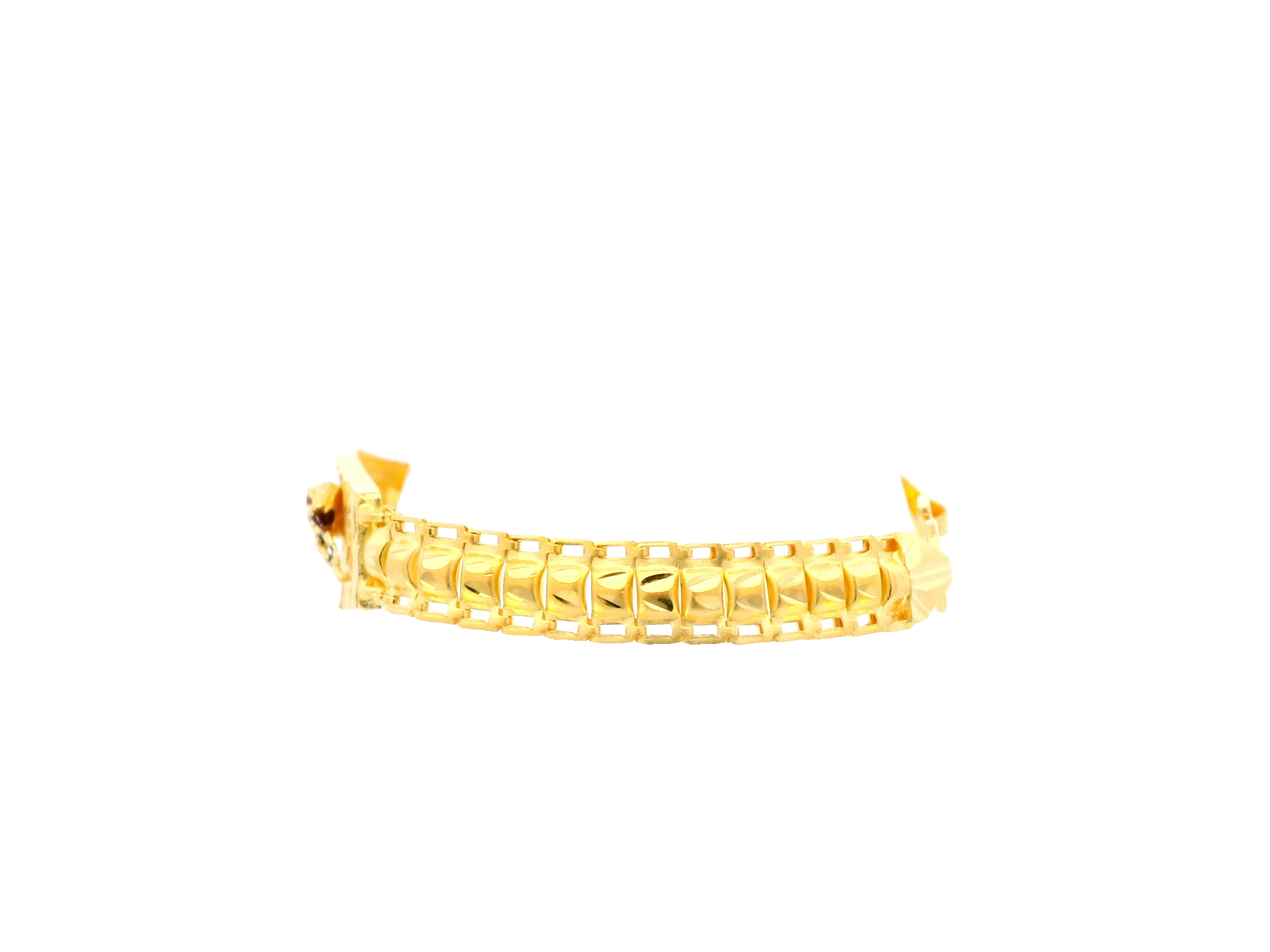 22K Yellow Gold Polished Bracelet