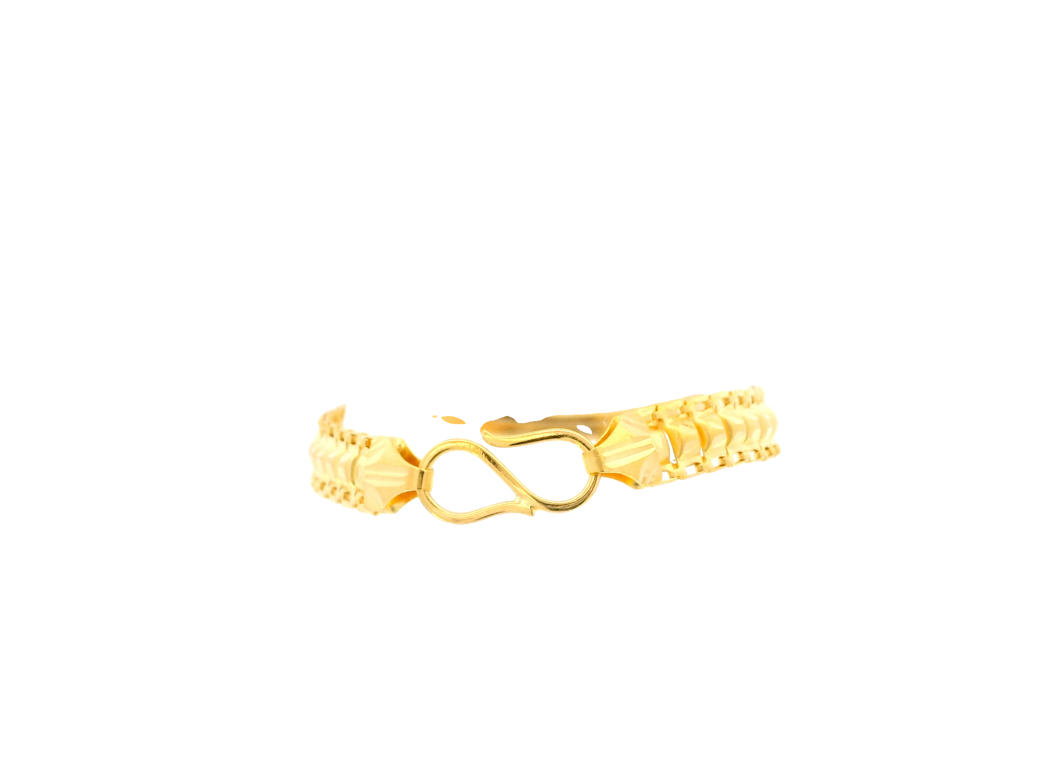 22K Yellow Gold Polished Bracelet