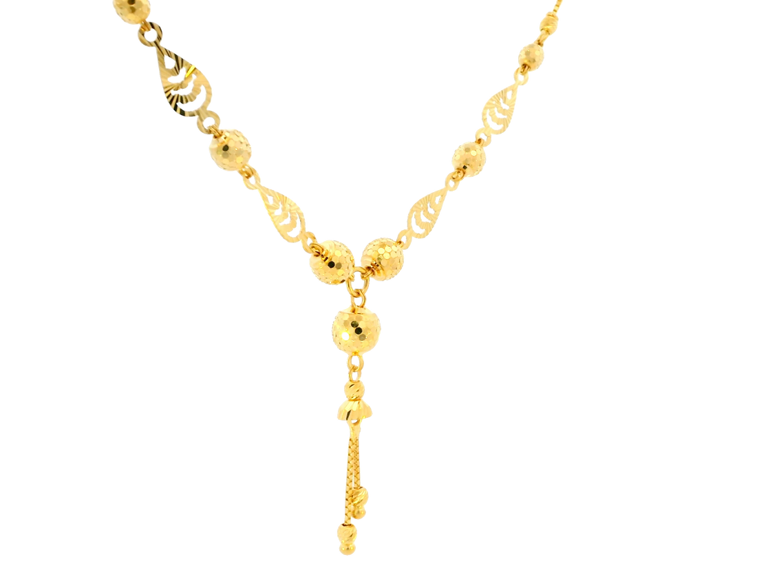 22K Yellow Gold Polished Chain with Lobster Lock • 20 Inches