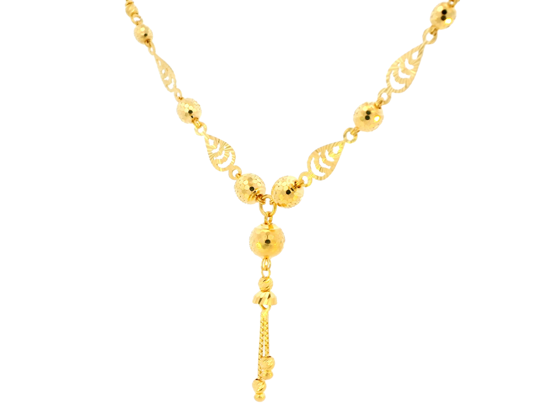 22K Yellow Gold Polished Chain with Lobster Lock • 20 Inches