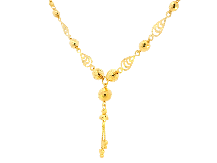 22K Yellow Gold Polished Chain with Lobster Lock • 20 Inches