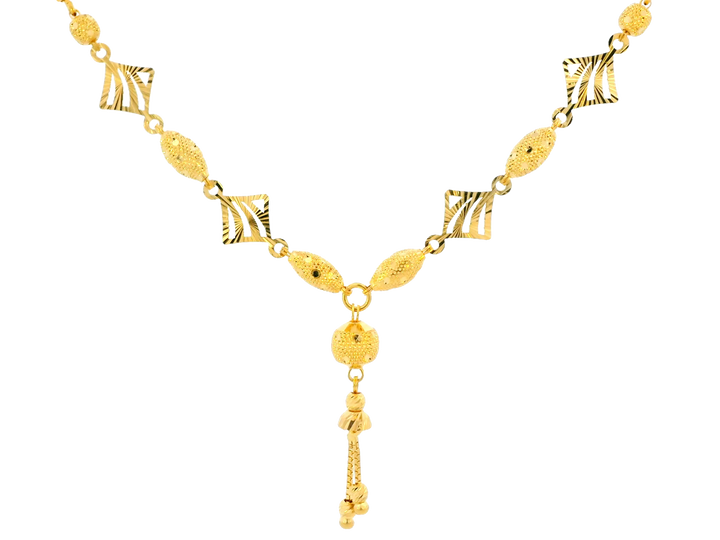 22K Yellow Gold Polished Chain with Lobster Lock • 20 Inches