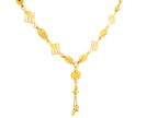 22K Yellow Gold Polished Chain