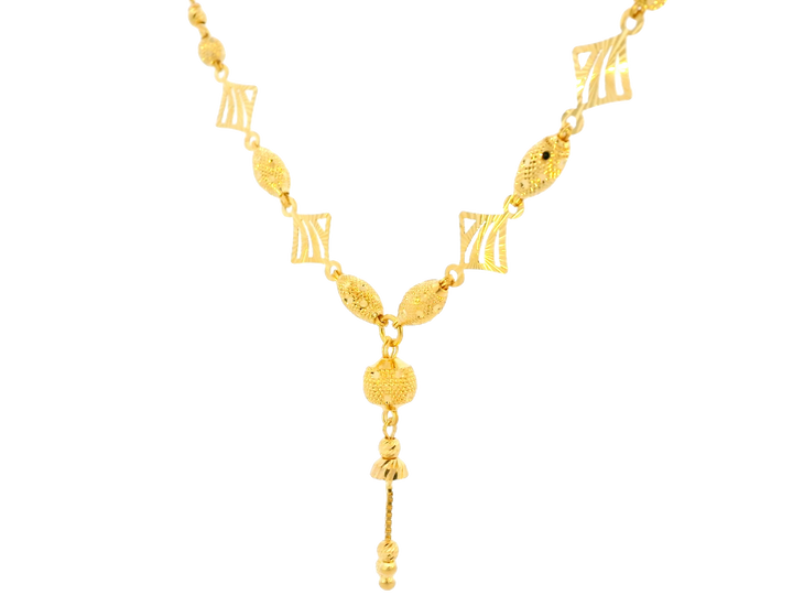 22K Yellow Gold Polished Chain with Lobster Lock • 20 Inches