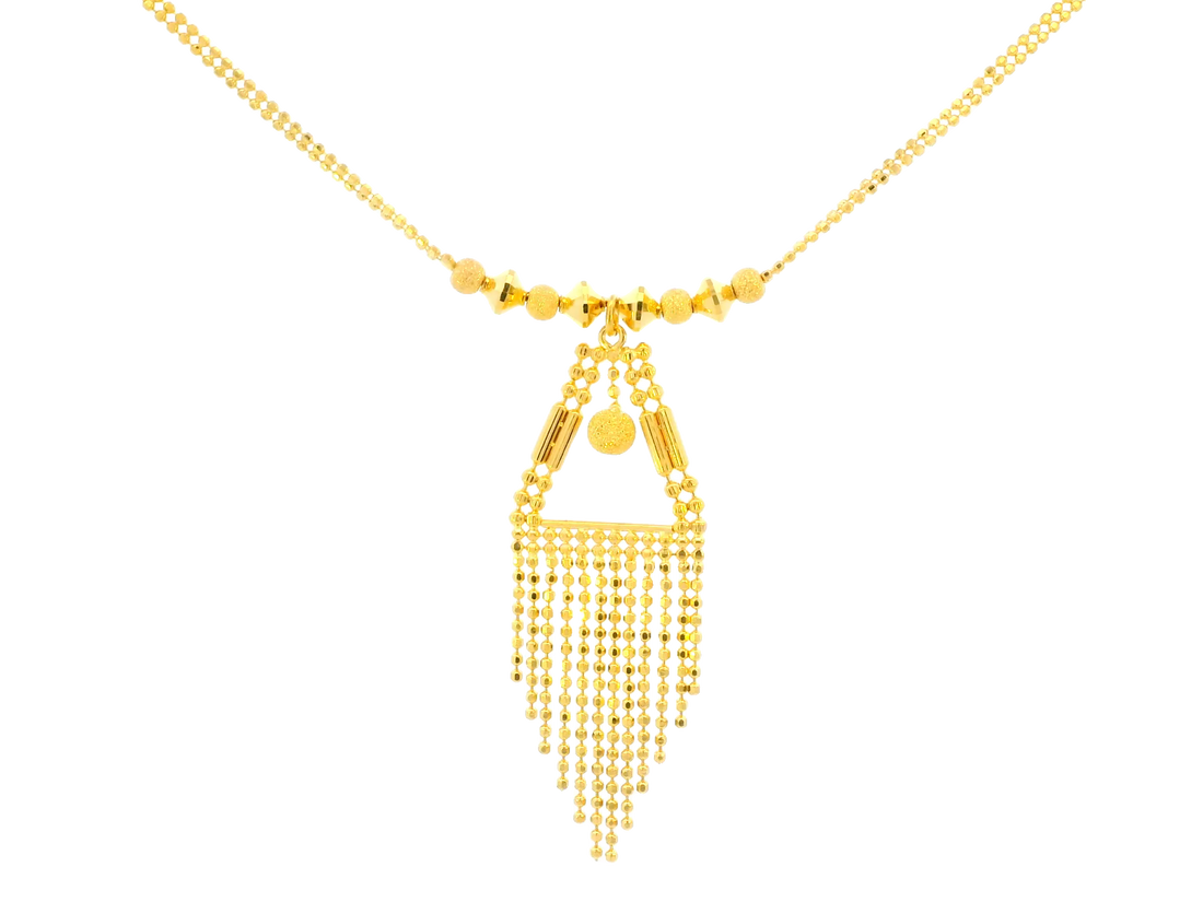 22K Yellow Gold Polished Chain with Lobster Lock • 17 Inches