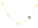 22K Yellow Gold Chain – Polished Finish with Lobster Lock