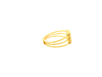 22K Yellow Gold Ring – Polished Finish