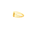 22K Yellow Gold Ring – Polished Finish