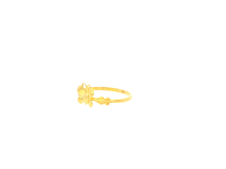 22K Yellow Gold Ring – Polished Classic Band