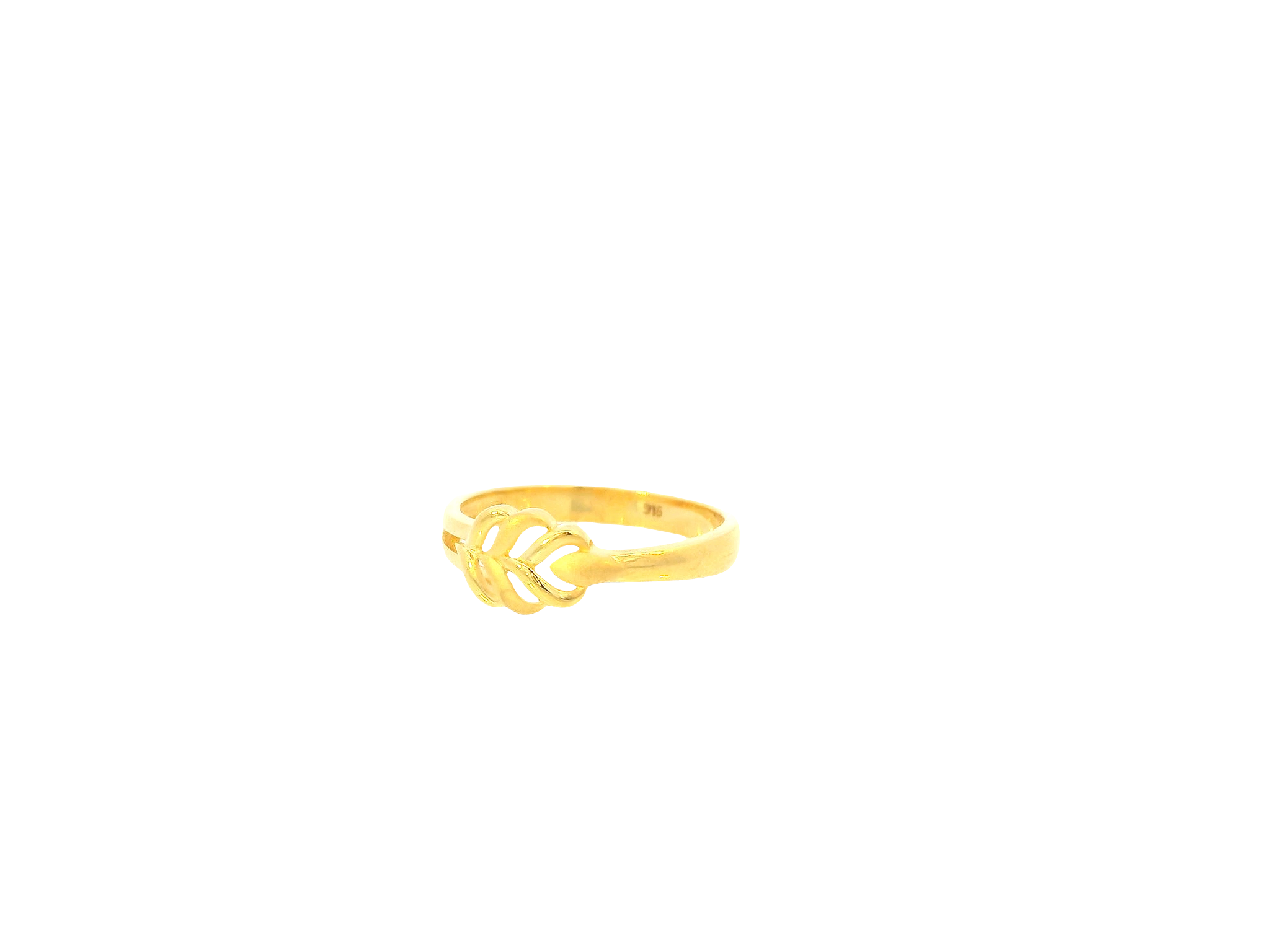 22K Yellow Gold Ring – Polished Elegant Band