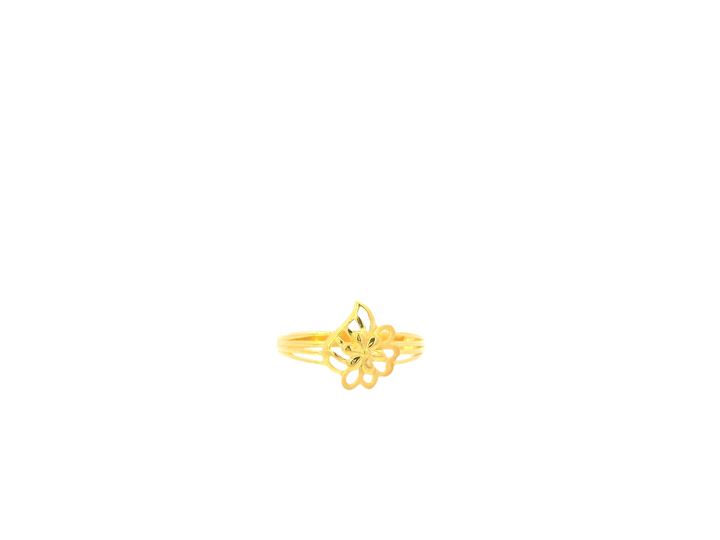 22K Yellow Gold Ring – Polished Classic Band