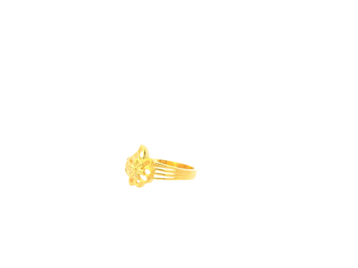 22K Yellow Gold Ring – Polished Classic Band