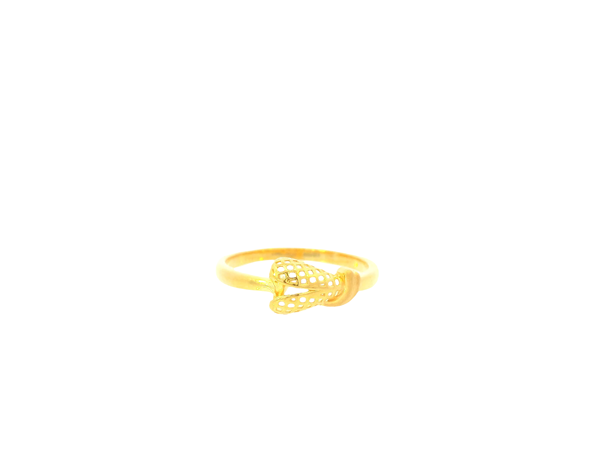 22K Yellow Gold Ring – Polished Elegant Band