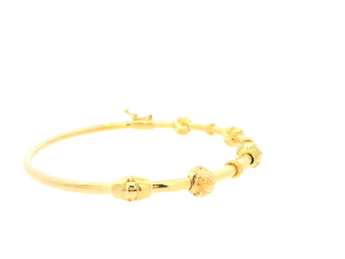22K Yellow Gold Ladies Bracelet – Polished Finish