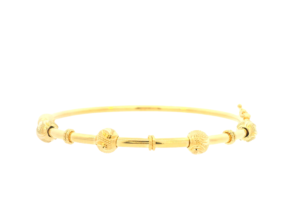 22K Yellow Gold Ladies Bracelet – Polished Finish