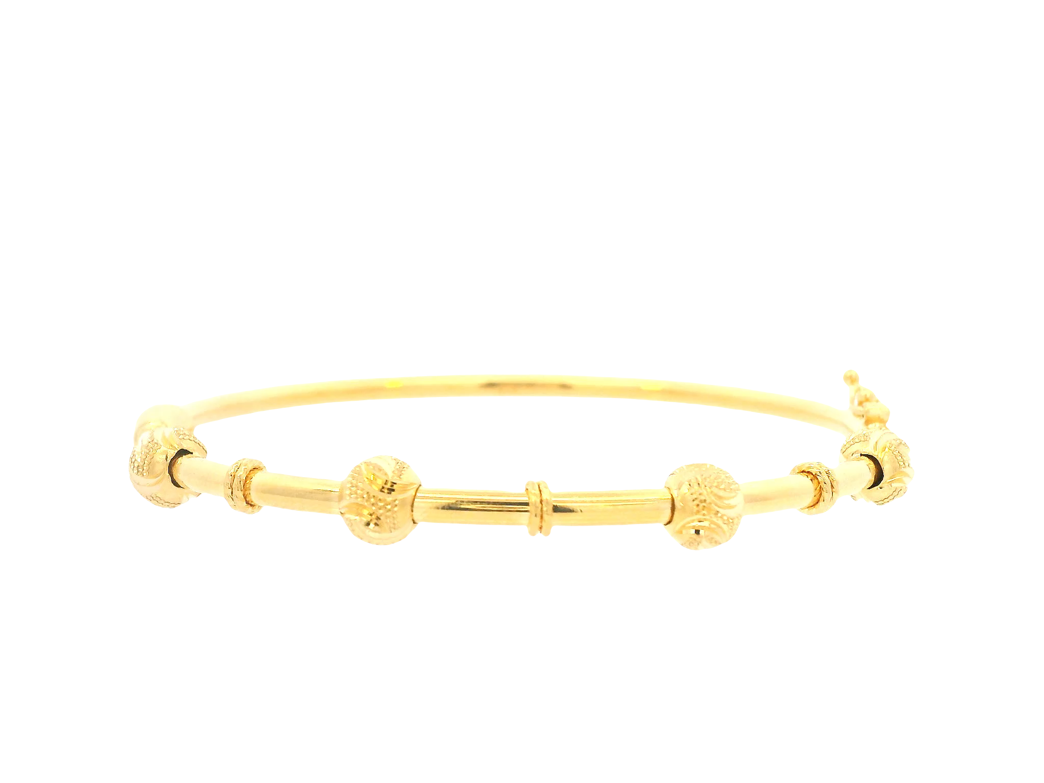 22K Yellow Gold Ladies Bracelet – Polished Finish