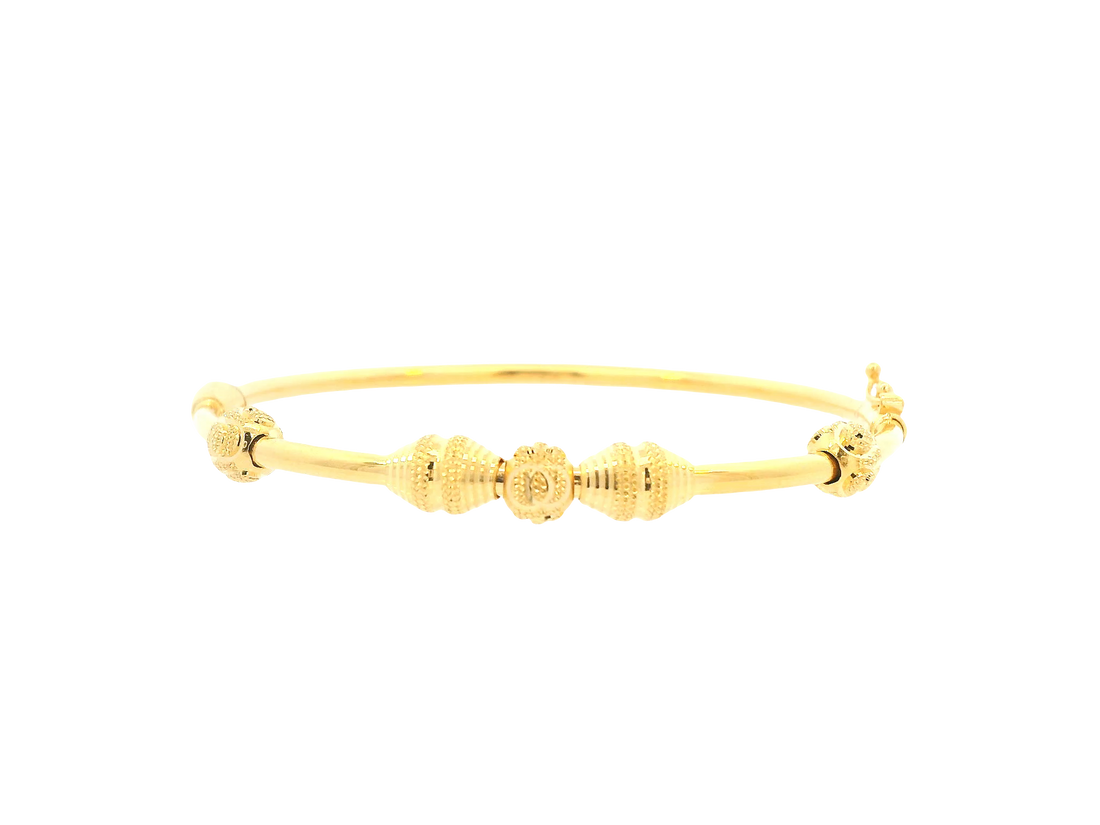 22K Yellow Gold Ladies Bracelet – Polished Finish