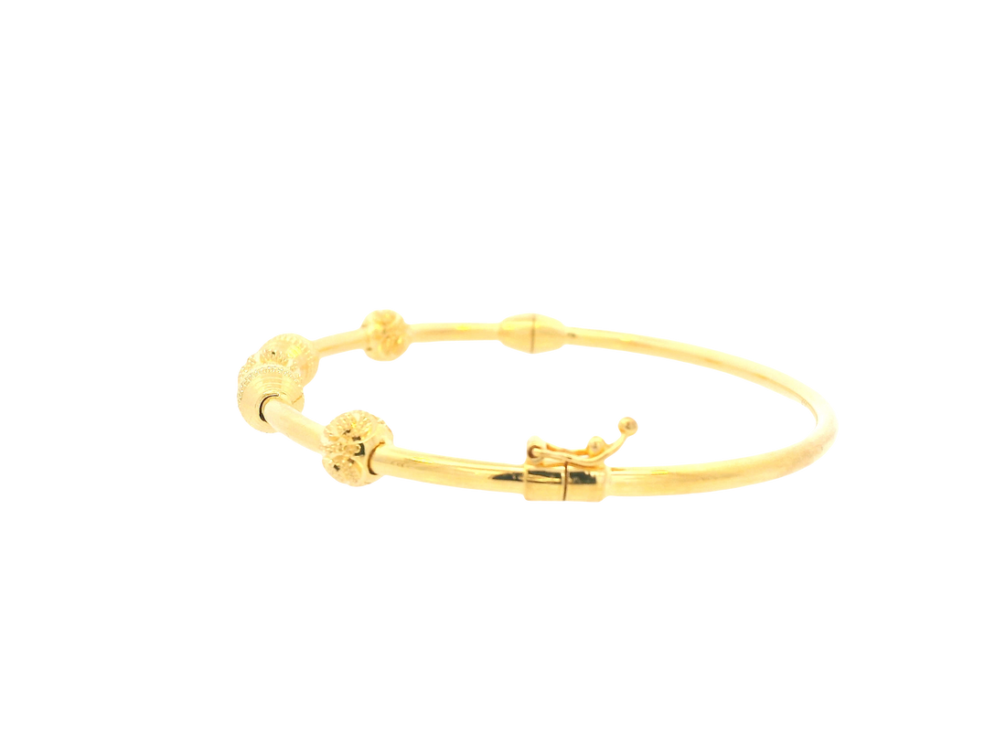 22K Yellow Gold Ladies Bracelet – Polished Finish