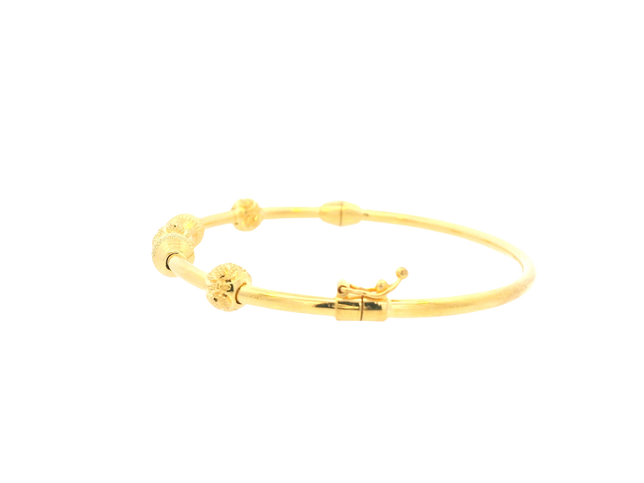 22K Yellow Gold Ladies Bracelet – Polished Finish