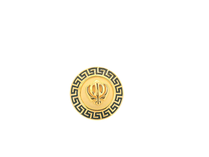 22K Yellow Gold Ring – Polished Bold Band