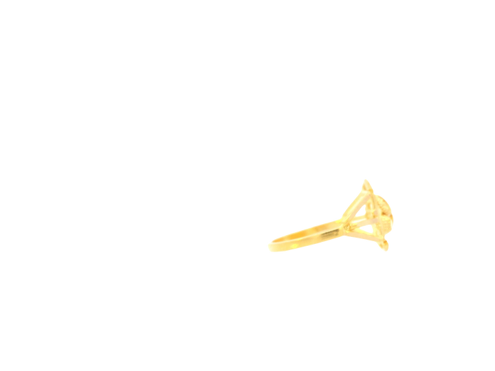 22K Yellow Gold Baby Ring – Polished Petite Design
