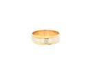 22K Two-Tone Gold Ring – Yellow &amp; White Gold