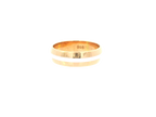 22K Two-Tone Gold Ring – Yellow &amp; White Gold