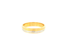 22K Two-Tone Gold Ring – Yellow &amp; White Gold